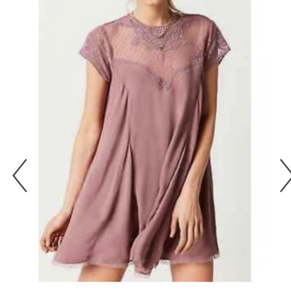 Urban Outfitters Kimchi Blue Black Lace Dress - Picture 2 of 10